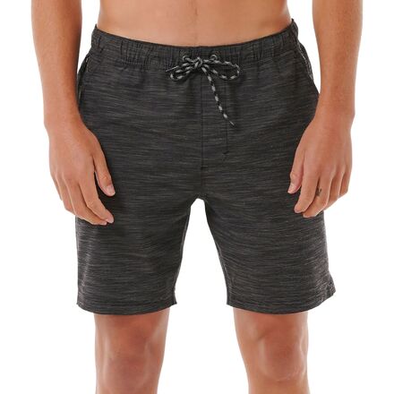 (取寄) リップ カール メンズ ボードウォーク ジャクソン ハイブリット ボレー ショート - メンズ Rip Curl men Boardwalk Jackson Hybrid Volley Short - Men's Black