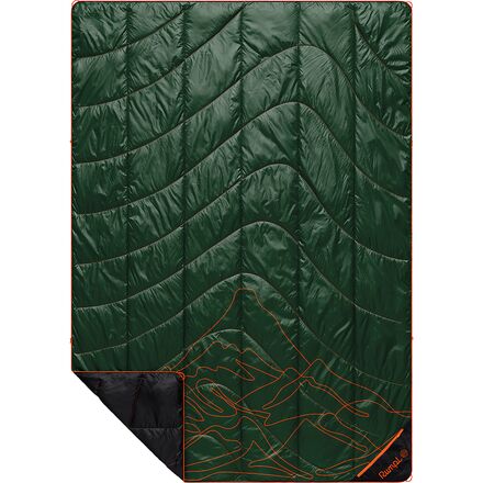 樂天商城 - (取寄) ランプル バックカントリー パフィー 1-パーソン ブランケット Rumpl Backcountry Puffy 1-Person Blanket Mountain Green Peak