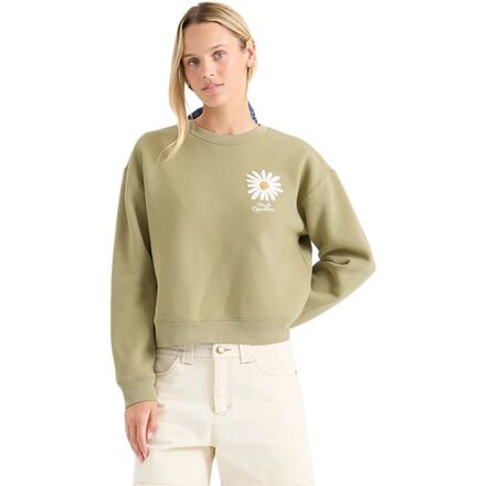 (取寄) ロアーク レディース ポート クルー スウェットシャツ - ウィメンズ Roark women Port Crew Sweatshirt - Women's Dusty Olive