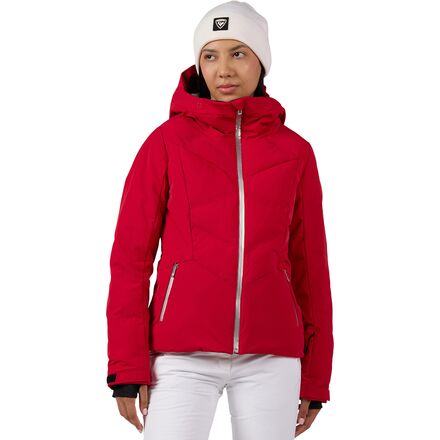 (取寄) ロシニョール レディース パフィー ジャケット - ウィメンズ Rossignol women Blackside Puffy Jacket - Women's Ruby Red