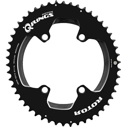 (取寄) ローター 110x4 Q リング オーバル チェーンリング Rotor 110x4 Q RING Oval Chainring Outer
