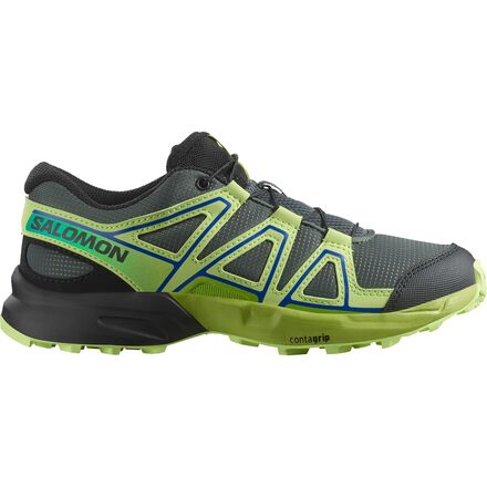 (取寄) サロモン キッズ スピードクロス シューズ - キッズ Salomon kids Speedcross Shoe - Kids 039 Urban Chic/Sharp Green/Dark Citron