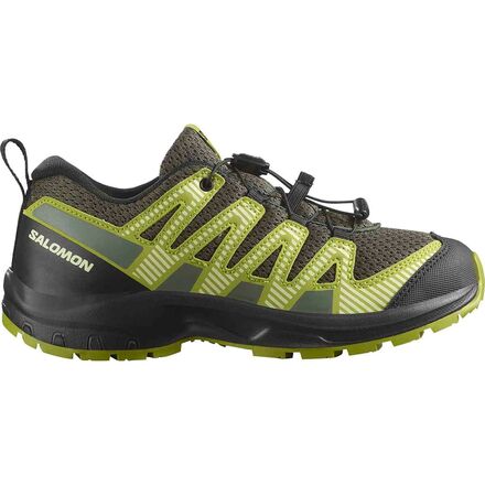 (取寄) サロモン キッズ イクサ プロ V8 シューズ - キッズ Salomon kids XA Pro V8 Shoe - Kids 039 Urban Chic/Black/Dark Citron