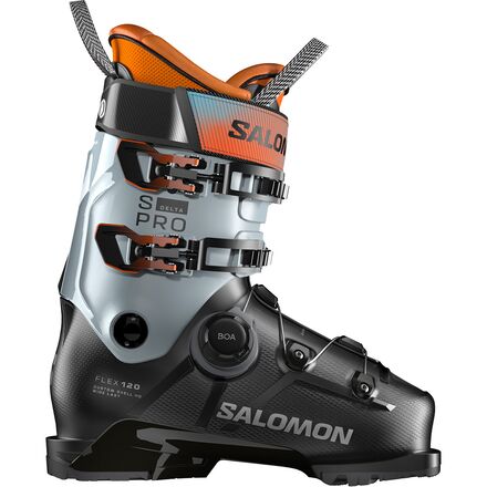 Solomon - (取寄) サロモン S/30 デルタ ボア 120 GW ブーツ - Salomon S/Pro Delta BOA 120 GW Boot - 2026 Black/Arona/Silver Met.