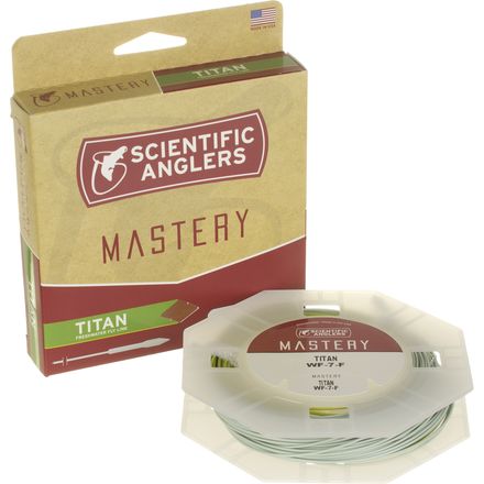 (取寄) サイエンティフィックアングラーズ マスタリー テクスチャー タイタン テイパー フライ ライン Scientific Anglers Mastery Textured Titan Taper Fly Line Blue/Green