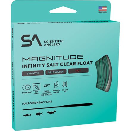 (取寄) サイエンティフィックアングラーズ マグニチュード スムース インフィニティ ソルト フル クリア フロート ライン Scientific Anglers Magnitude Smooth Infinity Salt Full Clear Float Line Clear