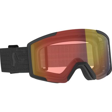 Rakuten - (取寄) スコット シールド ライト センシティブ ゴーグルズ Scott Shield Light Sensitive Goggles Mineral Black/Light Sensitive Red Chrome