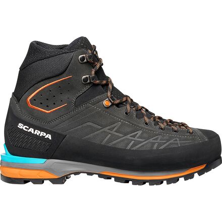 Scarpa - (取寄) スカルパ メンズ ゾディアック テック Gtx マウンテニアリング ブーツ - メンズ Scarpa men Zodiac Tech GTX Mountaineering Boot - Men's Anthracite/Tonic