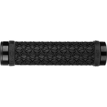 Other - (取寄) SDGコンポーネント ハンソロ ロック-オン グリップス SDG Components Hansolo Lock-On Grips Black/Black Ano Lock Rings