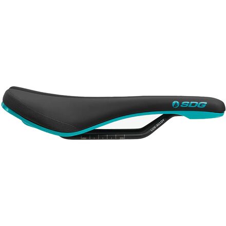(取寄) SDGコンポーネント ベル-エアー V3 ラックス-アロイ サドル SDG Components Bel-Air V3 Lux-Alloy Saddle Black/Turquoise