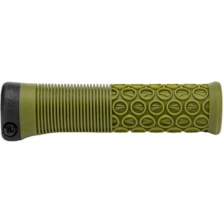 Other - (取寄) SDGコンポーネント スライス ロック-オン グリップス SDG Components Thrice Lock-On Grips Olive Green