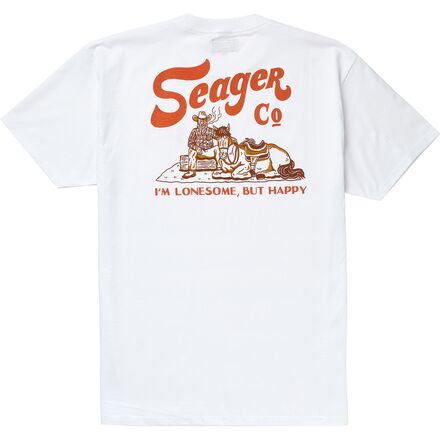 Rakuten - (取寄) メンズ ロンサム T-シャツ - メンズ Seager Co. men Lonesome T-Shirt - Men's White