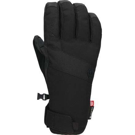 乐天商城 - (取寄) シックスエイトシックス メンズ ゴア-テックス リニア アンダー カフ グローブ - メンズ 686 men GORE-TEX Linear Under Cuff Glove - Men's Black