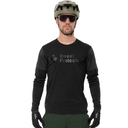 Wear - (取寄) スウィートプロテクション メンズ ハンター メリノ ハイブリット ロング-スローブ ジャージ - メンズ Sweet Protection men Hunter Merino Hybrid Long-Sleeve Jersey - Men's Black