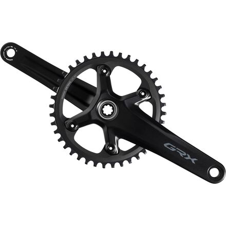 Rakuten - (取寄) シマノ GRX FC-RX600 1x クランクセット Shimano GRX FC-RX600 1x Crankset Black