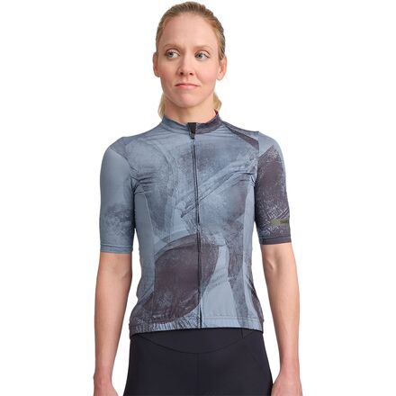 Rakuten - (取寄) シマノ レディース イバルブ コルサ ショート スリーブ ジャージ - ウィメンズ Shimano women Evolve Corsa Short Sleeve Jersey - Women's Anthracite Gray