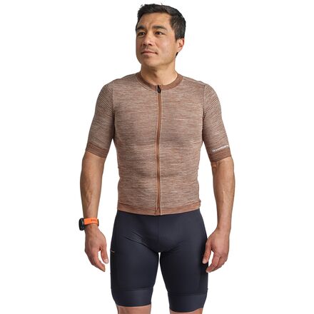 Rakuten - (取寄) シマノ メンズ イバルブ テラ シームレス ショート スリーブ ジャージ - メンズ Shimano men Evolve Terra Seamless Short Sleeve Jersey - Men's Brown