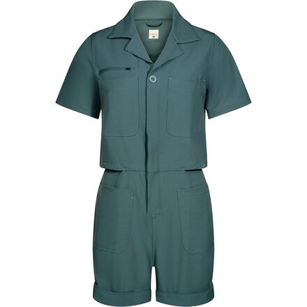 (取寄) シェドリー ドロップテール トレイル ロンパー SHREDLY Droptail Trail Romper Deep Sea Green