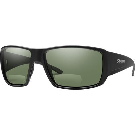 樂天商城 - (取寄) スミス ガイズ チョイス バイフォーカル ポーラライズド サングラス Smith Guide's Choice Bifocal Polarized Sunglasses Matte Black/Gray Green 2.00 Polarized