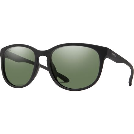 乐天商城 - (取寄) スミス レイク シャスタ クロマポップ ポーラライズド サングラス Smith Lake Shasta ChromaPop Polarized Sunglasses Matte Black/ChromaPop Polarized Grey Green