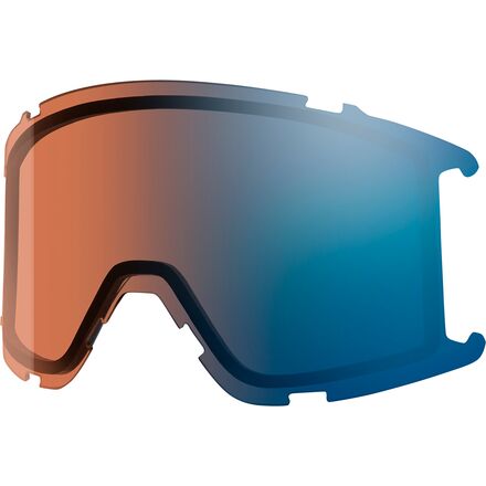 SMITH - (取寄) スミス スクアッド S リプレイスメント レンズ Smith Squad S Replacement Lens ChromaPop Pro Photochromic Blue Mirror