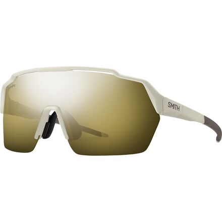 Rakuten - (取寄) スミス シフト スプリット マグ クロマポップ サングラス Smith Shift Split MAG ChromaPop Sunglasses Matte Bone/ChromaPop Black Gold Mirror