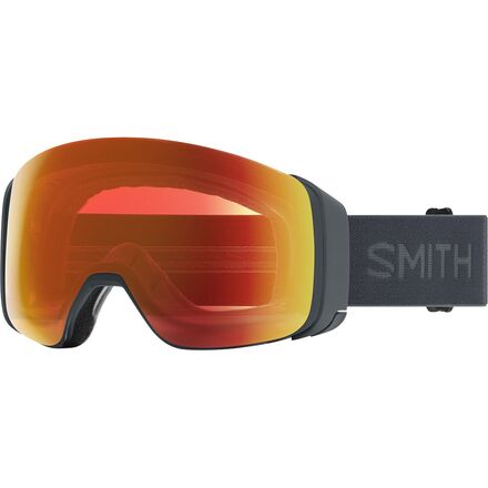 SMITH - (取寄) スミス 4D マグ クロマポップ ゴーグルズ + エクストラ レンズ Smith 4D MAG ChromaPop Goggles + Extra Lens Slate/ChromaPop Everyday Red Mirror/Extra Lens
