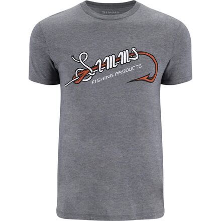 Rakuten - (取寄) シムス メンズ フック アンド ループ T-シャツ - メンズ Simms men Hook & Loop T-Shirt - Men's Athletic Heather