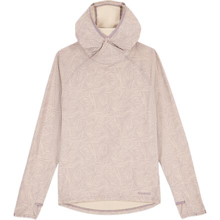 (取寄) シムス レディース ソーラーフレックス ブーディ - ウィメンズ Simms women Solarflex Hoodie - Women's Swirl Heron