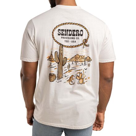 (取寄) メンズ T-シャツ - メンズ Sendero Provisions Co. men Arenoso T-Shirt - Men's Vintage White