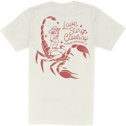 (取寄) ラブ T-シャツ Sendero Provisions Co. Love Stings T-Shirt Vintage White
