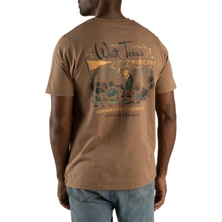 Rakuten - (取寄) ウェスト テキサス T-シャツ Sendero Provisions Co. West Texas Municipal T-Shirt Light Brown
