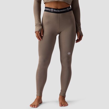 Tights - (取寄) バックカントリー レディース パインズ ベースレイヤー— ボトム - ウィメンズ Backcountry women Pines Microgrid Ultra-Lt Baselayer Bottom - Women's Fallen Rock
