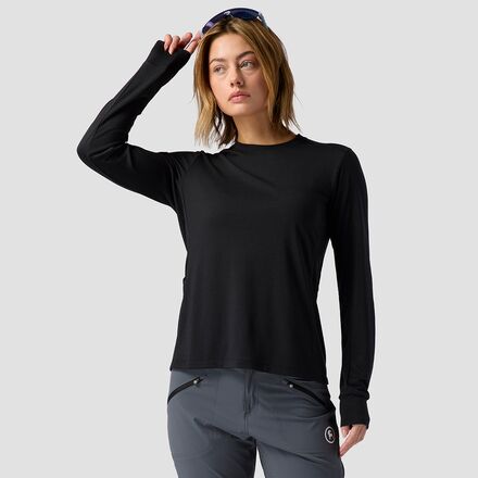 (取寄) バックカントリー レディース スリックロック ドライリリース ロング-スローブ テック T-シャツ - ウィメンズ Backcountry women Slickrock Drirelease Long-Sleeve Tech T-Shirt - Women's Black