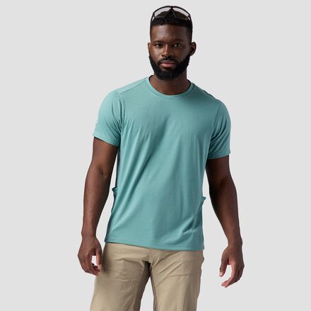 Wear - (取寄) バックカントリー メンズ スリックロック ドライリリース テック T-シャツ - メンズ Backcountry men Slickrock Drirelease Tech T-Shirt - Men's Oil Blue