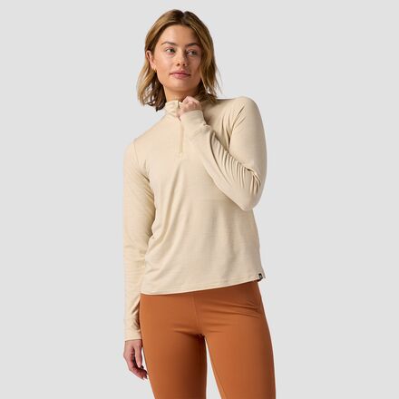 Ladies Wear - (取寄) バックカントリー レディース ディスティネーション 1/4-ジップ プルオーバー - ウィメンズ Backcountry women Destination 1/4-Zip Pullover - Women's Fog