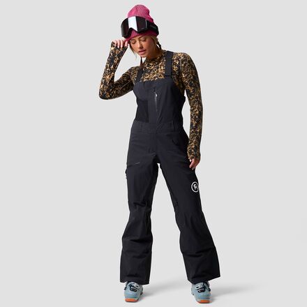 (取寄) バックカントリー レディース コットンウッド Lt エクスポア 3l ビブ - ウィメンズ Backcountry women Cottonwoods LT Xpore 3L Bibs - Women's Black