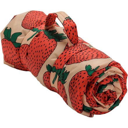 (取寄) バグー パフィー ピクニック ブランケット BAGGU Puffy Picnic Blanket Strawberry Blossom