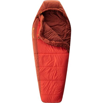 乐天商城 - (取寄) シートゥサミット レディース スリーピング バッグ 30F - ウィメンズ Sea To Summit women Hamelin Sleeping Bag: 30F Syntehtic - Women's Spicy Orange