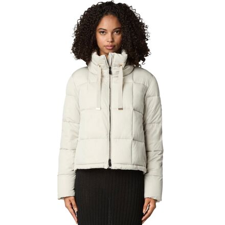 Rakuten - (取寄) セーブ ザ ダック レディース パファー ジャケット - ウィメンズ Save The Duck women Lobelia Puffer Jacket - Women's Rainy Beige