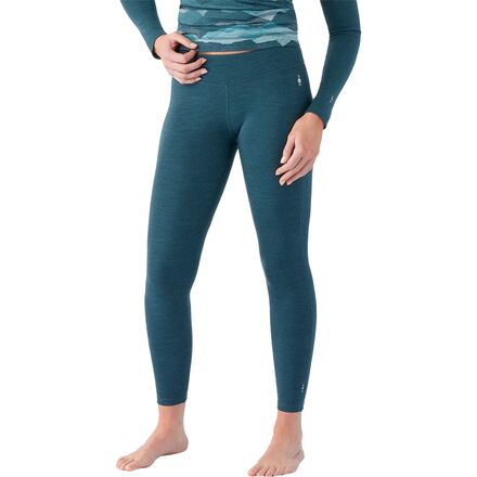 Tights - (取寄) スマートウール レディース クラシック サーマル メリノ ベースレイヤー— ボトム - ウィメンズ Smartwool women Classic Thermal Merino Baselayer Bottom - Women's Twilight Blue Heather