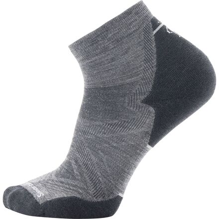 (取寄) スマートウール ラン ターゲッティド クッション アンクル ソック Smartwool Run Targeted Cushion Ankle Sock Medium Gray