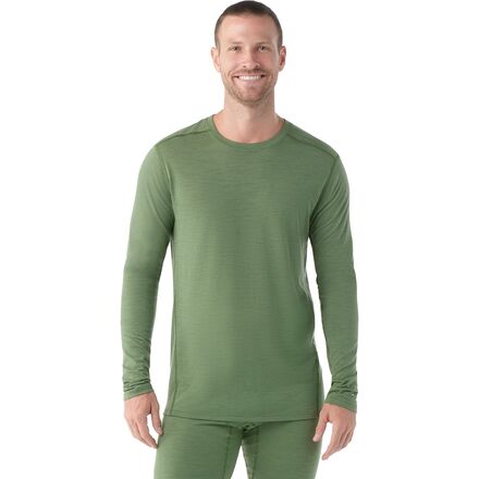 Rakuten - (取寄) スマートウール メンズ クラシック オール-シーズン メリノ ベース レイヤー - メンズ Smartwool men Classic All-Season Merino Base Layer - Men's Fern Green