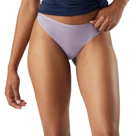 樂天商城 - (取寄) スマートウール レディース エブリデイ メリノ トング アンダーウェア - ウィメンズ Smartwool women Everyday Merino Thong Underwear - Women's Purple Storm