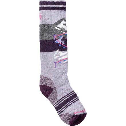 (取寄) スマートウール キッズ ウィンタースポーツ フル クッション ゴンドラ Otc ソック - キッズ Smartwool kids Wintersport Full Cushion Gondola OTC Sock - Kids' Purple Eclipse