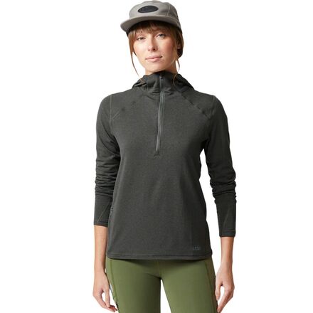 樂天商城 - (取寄) スティオ レディース トラックス パワー グリッド 1/2-ジップ ブーディ - ウィメンズ STIO women Trax Power Grid 1/2-Zip Hoodie - Women's Raven