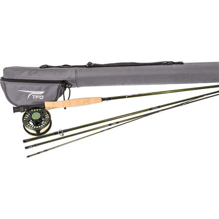 (取寄) TFO ディスパッチ フライ ロッド キット - 4 ピース TFO Dispatch Fly Rod Kit - 4 Piece Handle B