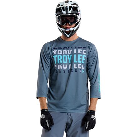 乐天商城 - (取寄) トロイリーデザインズ メンズ ラッカス ジャージ - メンズ Troy Lee Designs men Ruckus Jersey - Men's Spun Steel Blue