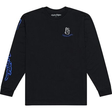 Wear - (取寄) トロイリーデザインズ メンズ ロング-スローブ T-シャツ - メンズ Troy Lee Designs men Long-Sleeve T-Shirt - Men's Peace Out Black
