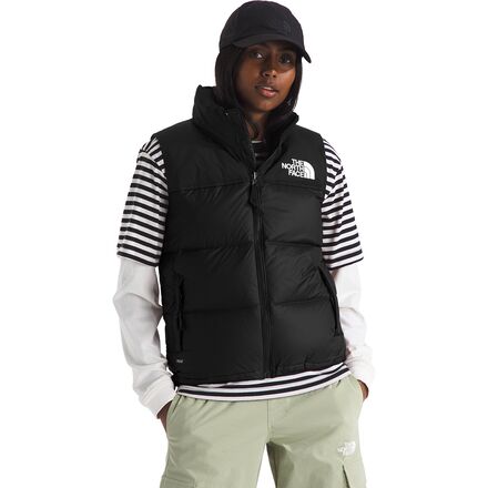 (取寄) ノースフェイス レディース 1996 レトロ ヌプシ ベスト - ウィメンズ The North Face women 1996 Retro Nuptse Vest - Women's TNF Black/Recycled Down